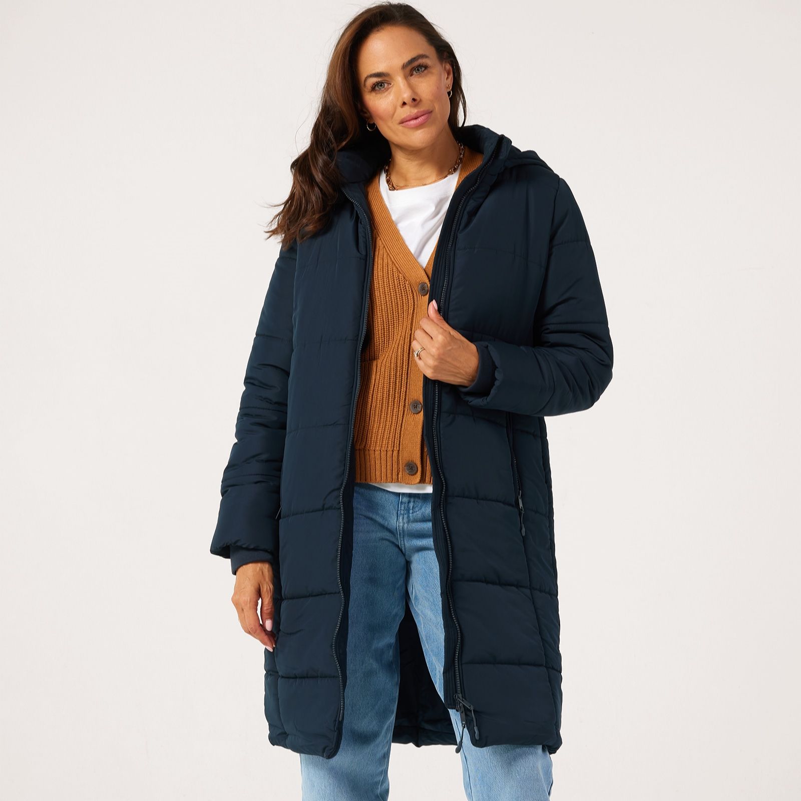 Centigrade Mid Length Puffer Coat
