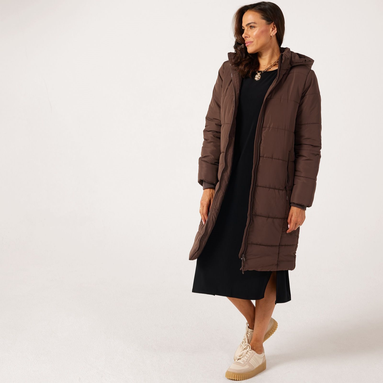 Centigrade Mid Length Puffer Coat