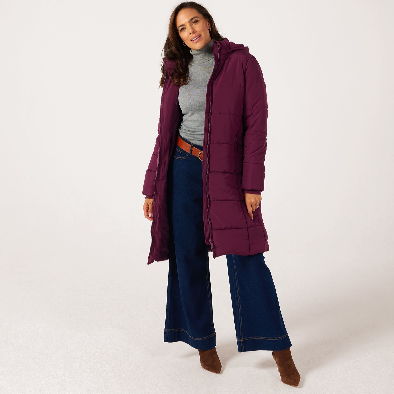 Centigrade Mid Length Puffer Coat