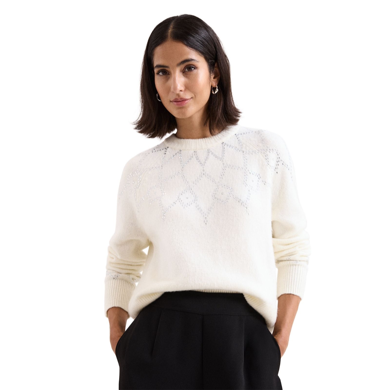 Phase Eight Abigail Hotfix Fair Isle Jumper