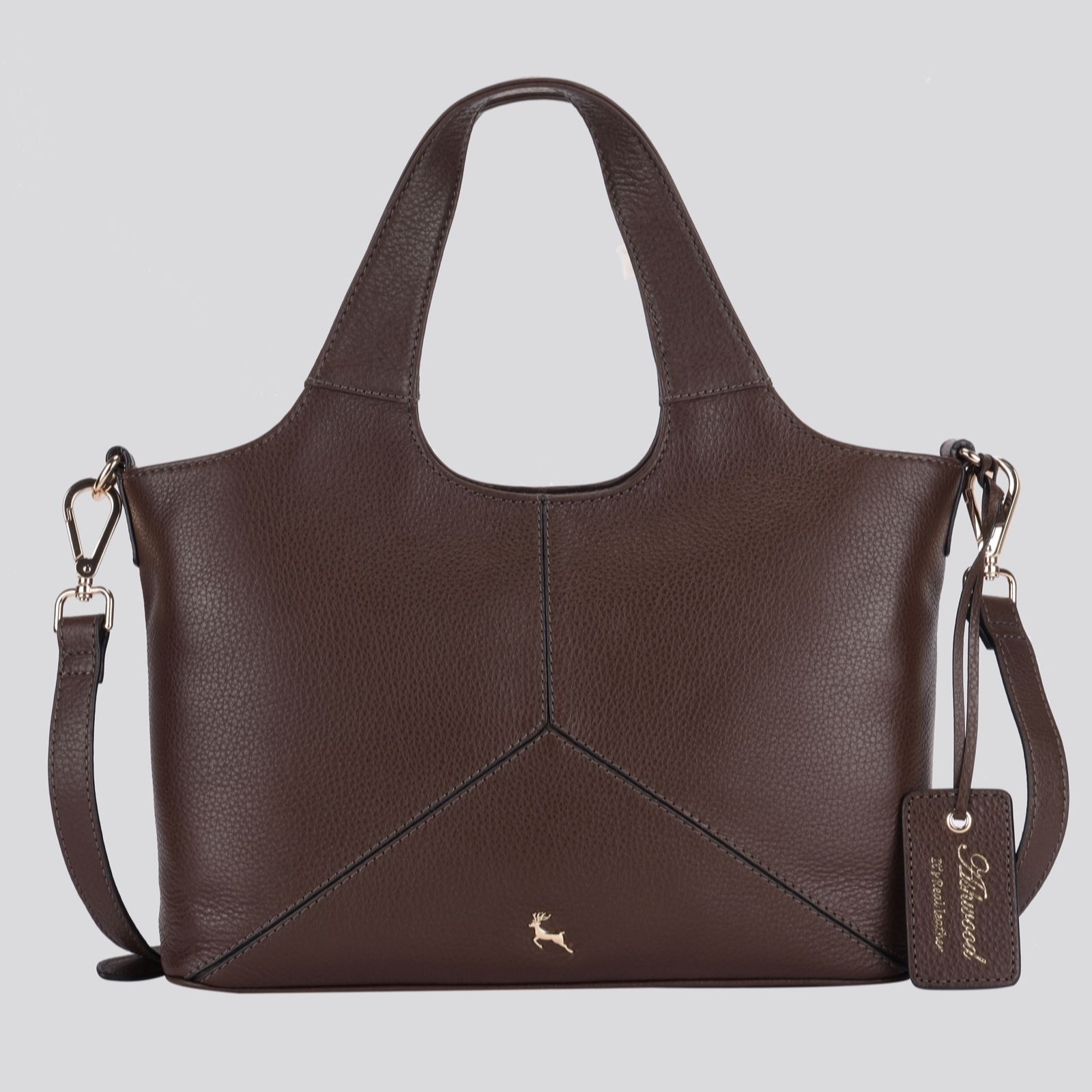 Outlet Ashwood Leather Convertible Grab Bag