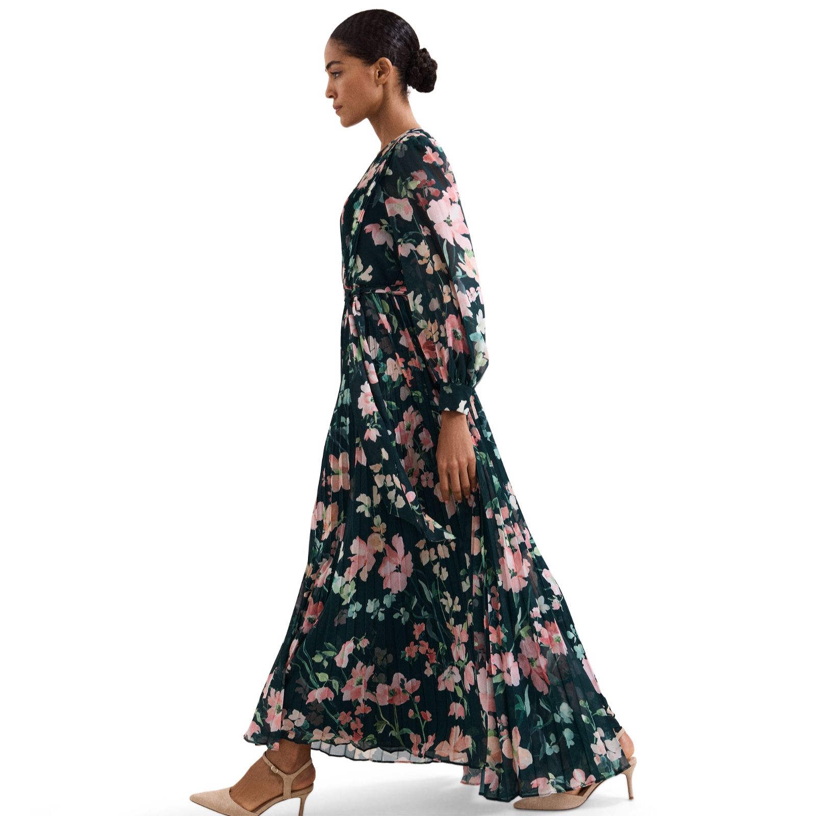 Phase Eight Rosa Floral Maxi Dress Standard