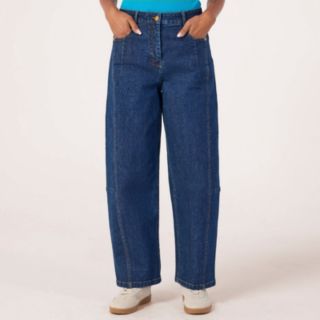 Ben de Lisi Panel Detail Barrel Jean Petite