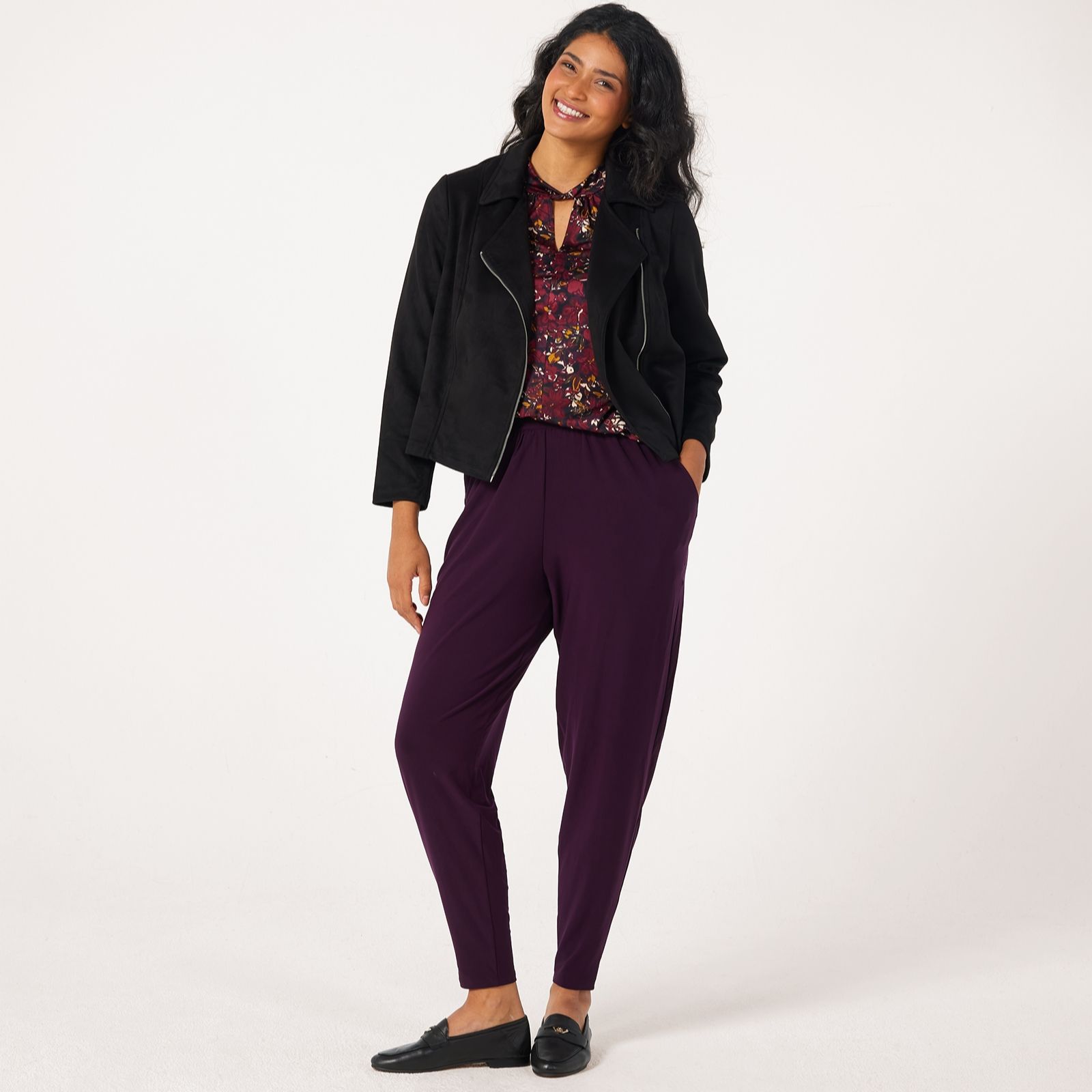 Kim & Co Brazil Jersey Wellness Trousers with Pockets