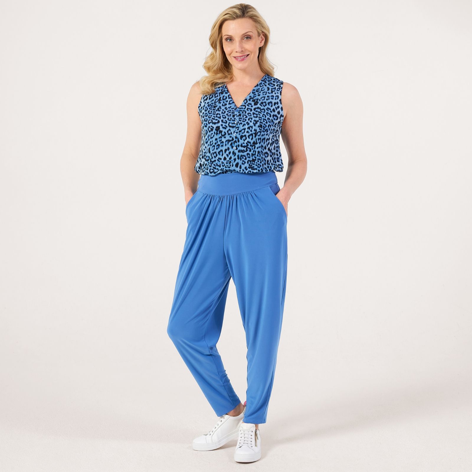 Kim & Co Brazil Jersey Wellness Trousers with Pockets