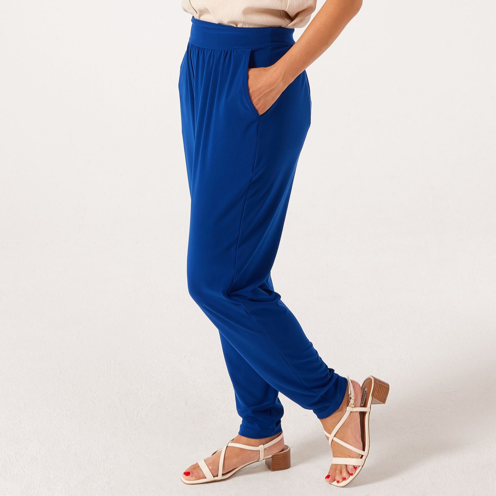 Kim & Co Brazil Jersey Wellness Trousers with Pockets