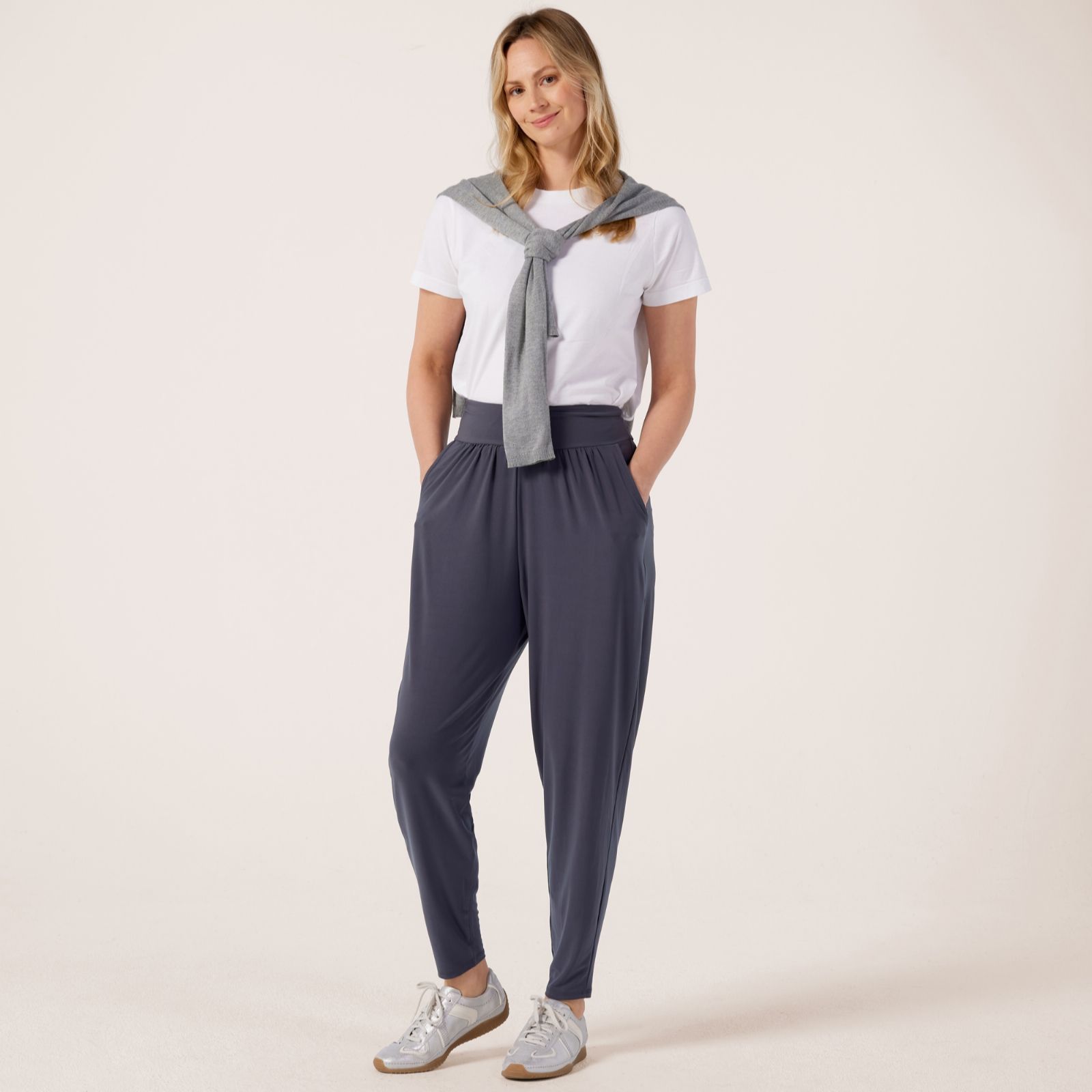 Kim & Co Brazil Jersey Wellness Trousers with Pockets