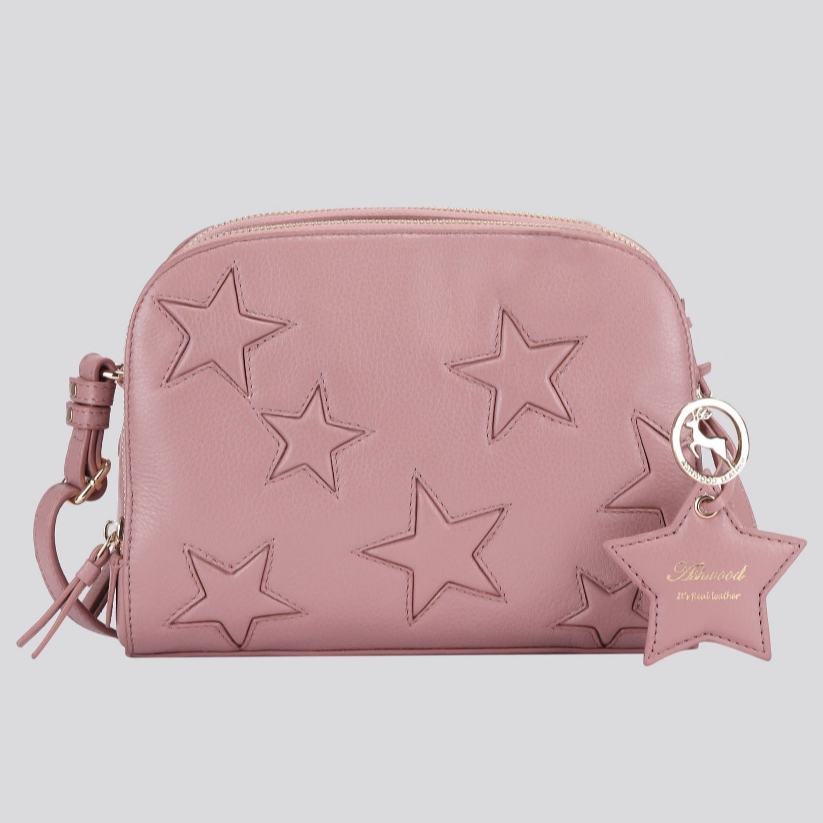 Outlet Ashwood Star Triple Compartment Crossbody Bag