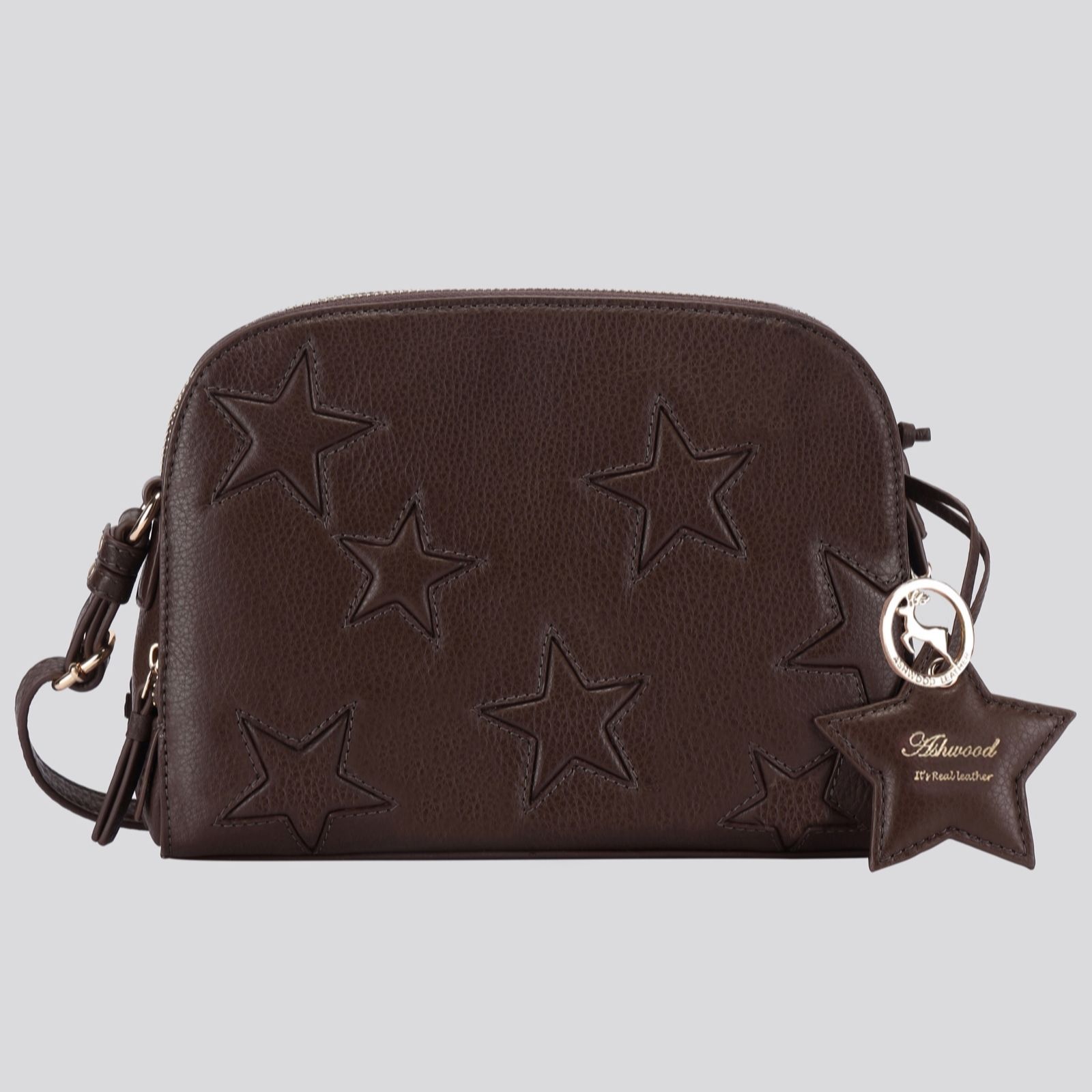 Outlet Ashwood Star Triple Compartment Crossbody Bag