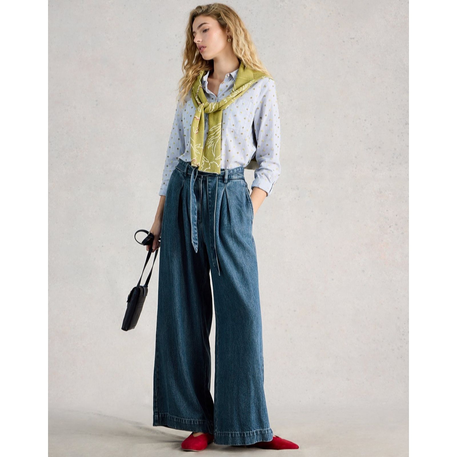 White Stuff Lyle Wide-Leg Jeans