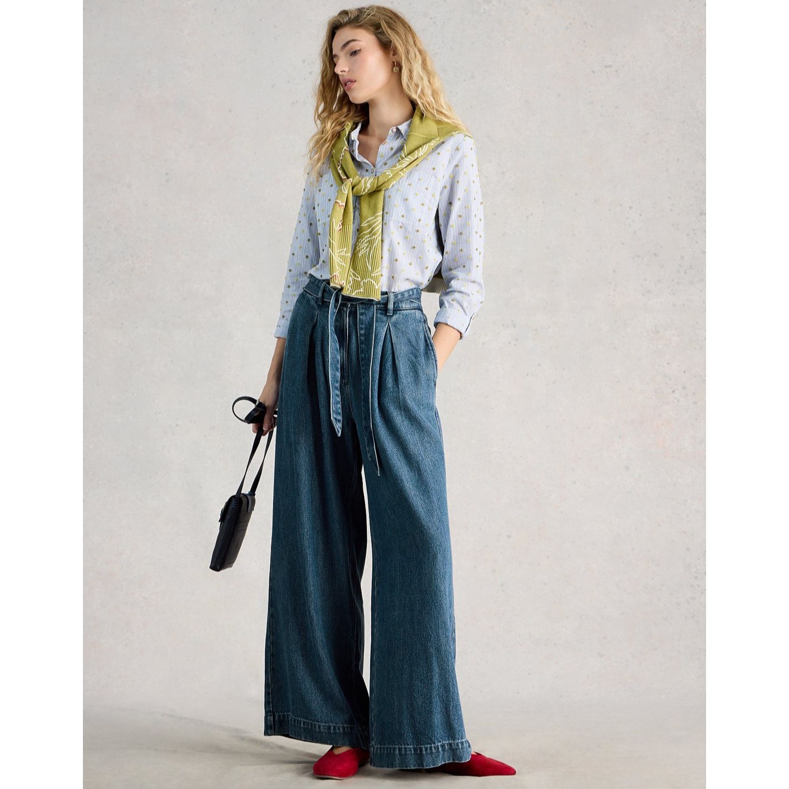 White Stuff Lyle Wide-Leg Jeans