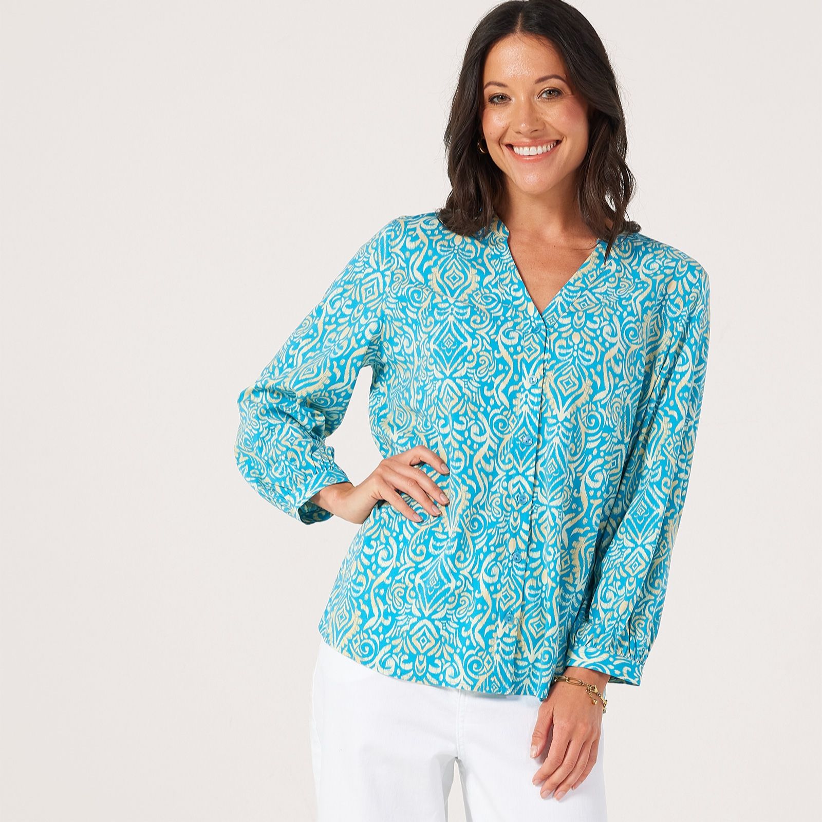 Ruth Langsford Viscose Button Through Blouse