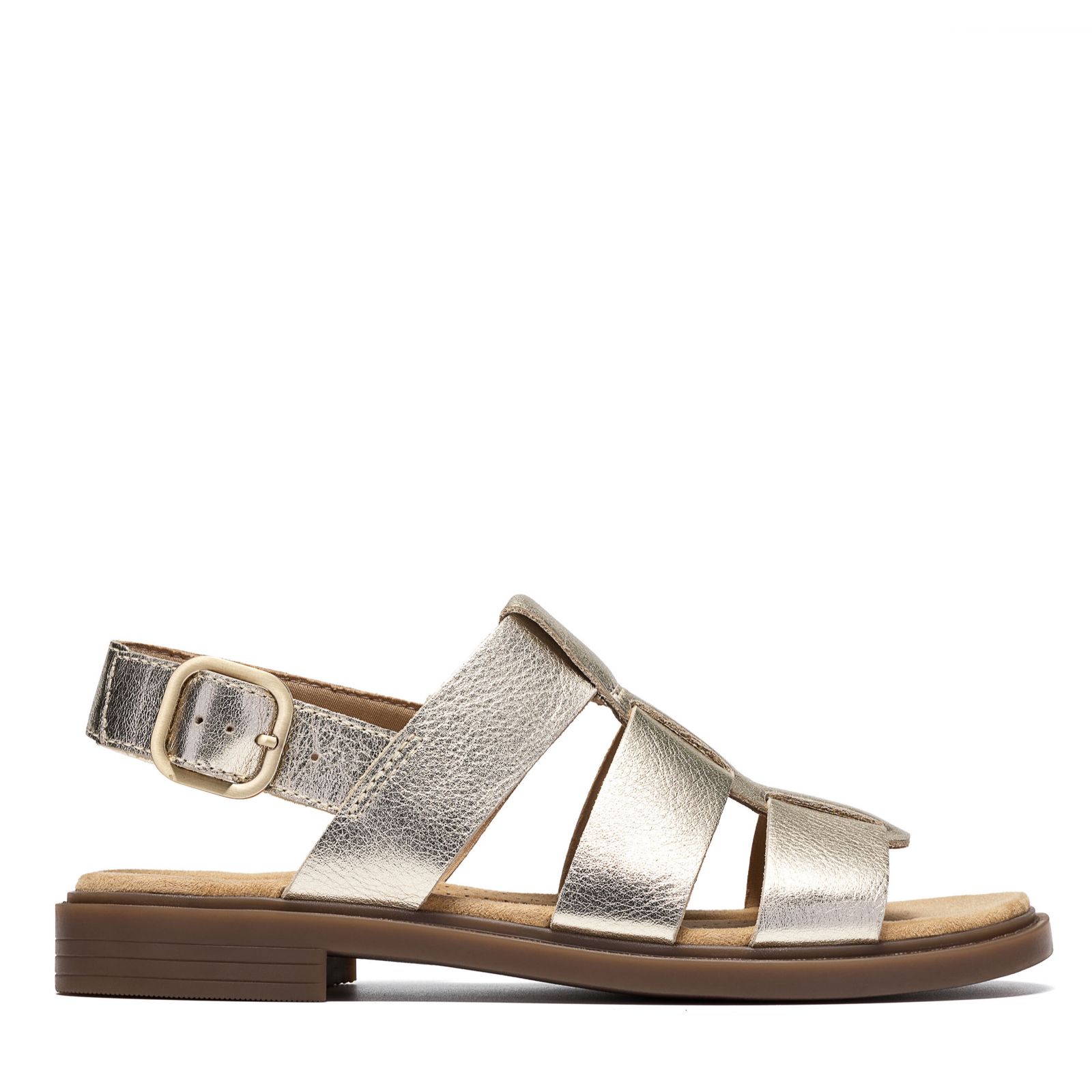 Clarks Trivanni Fisherman Leather Sandal