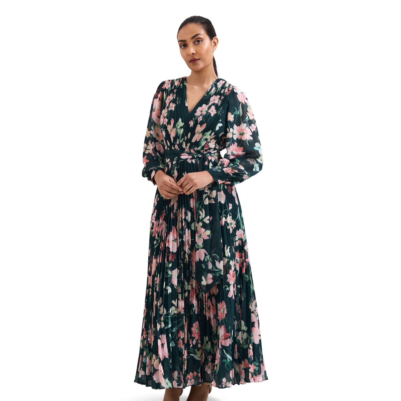 Phase Eight Rosa Floral Maxi Dress Petite