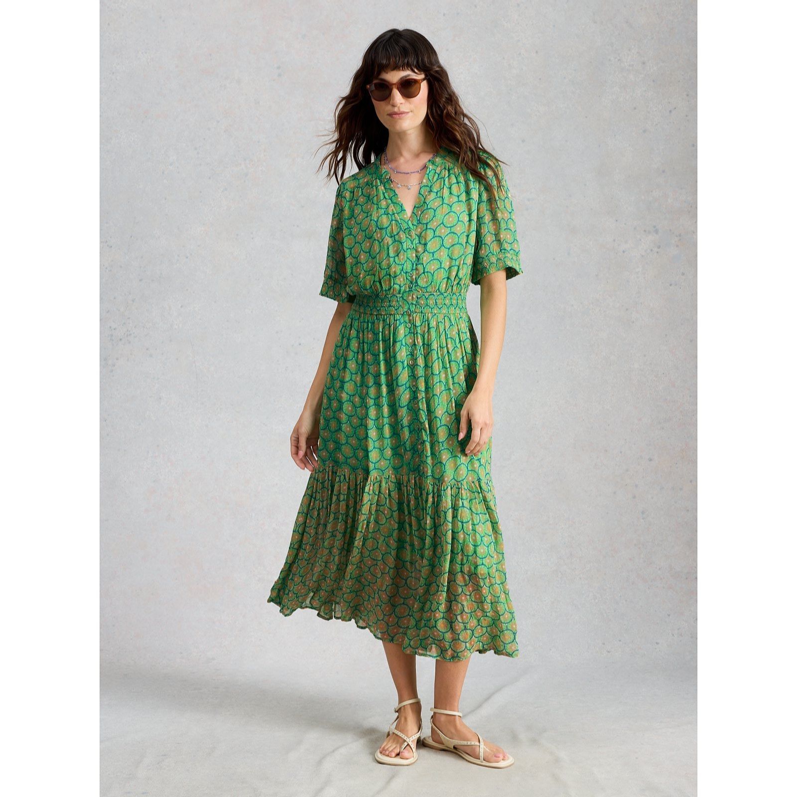 White Stuff Yuki Midi Dress
