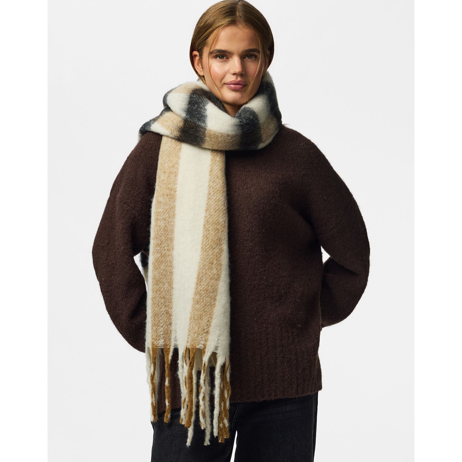 Pieces Bea Long Scarf