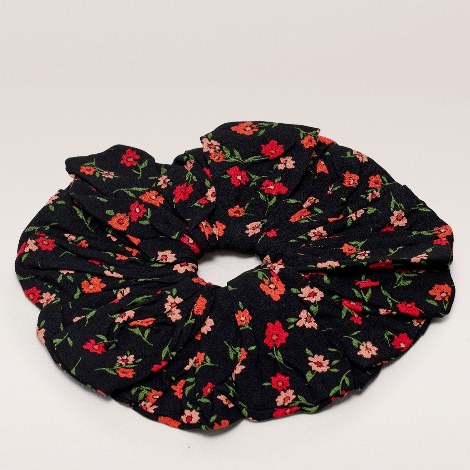 Apricot Oversized Hair Scrunchie