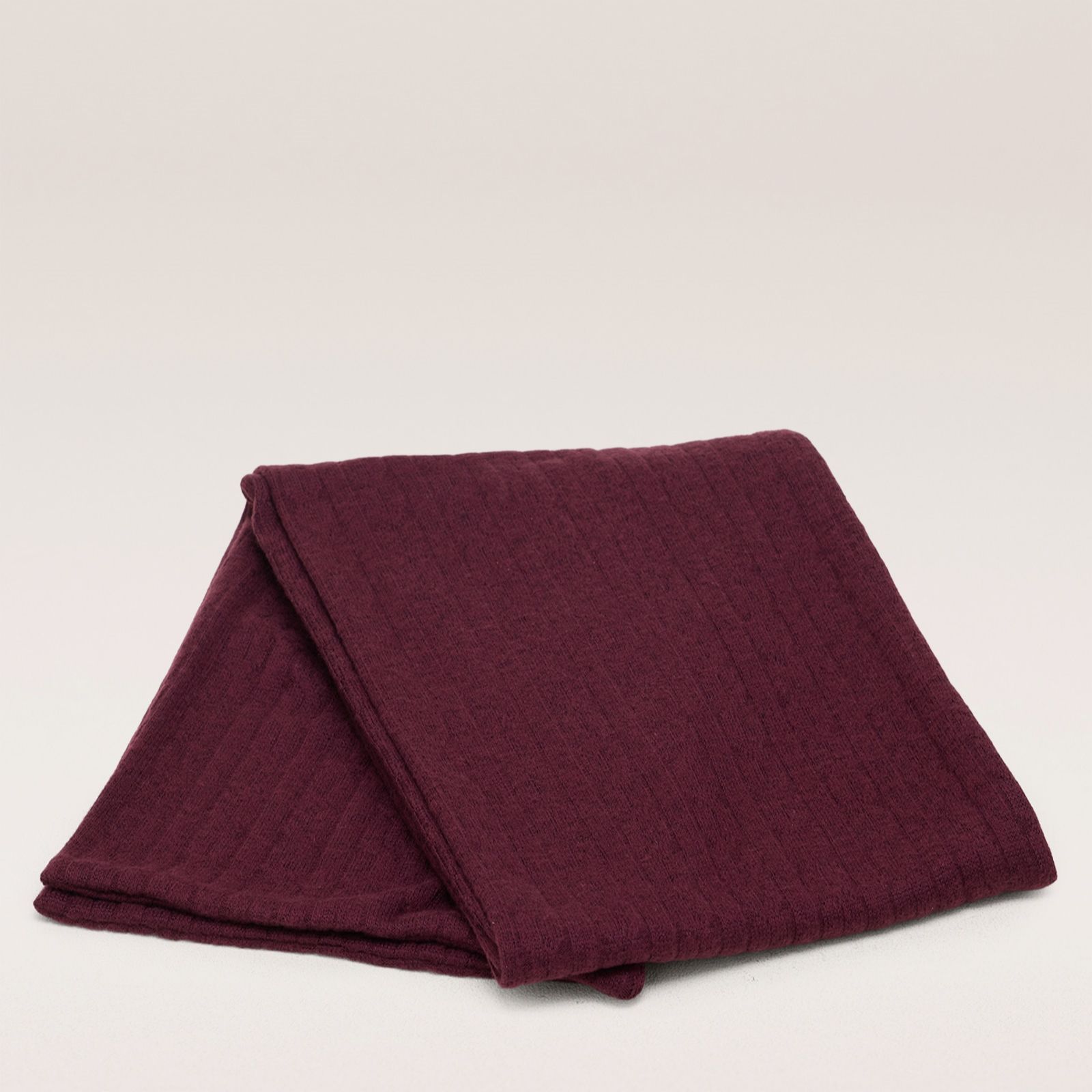 Kim & Co Fine Cable Knit Scarf