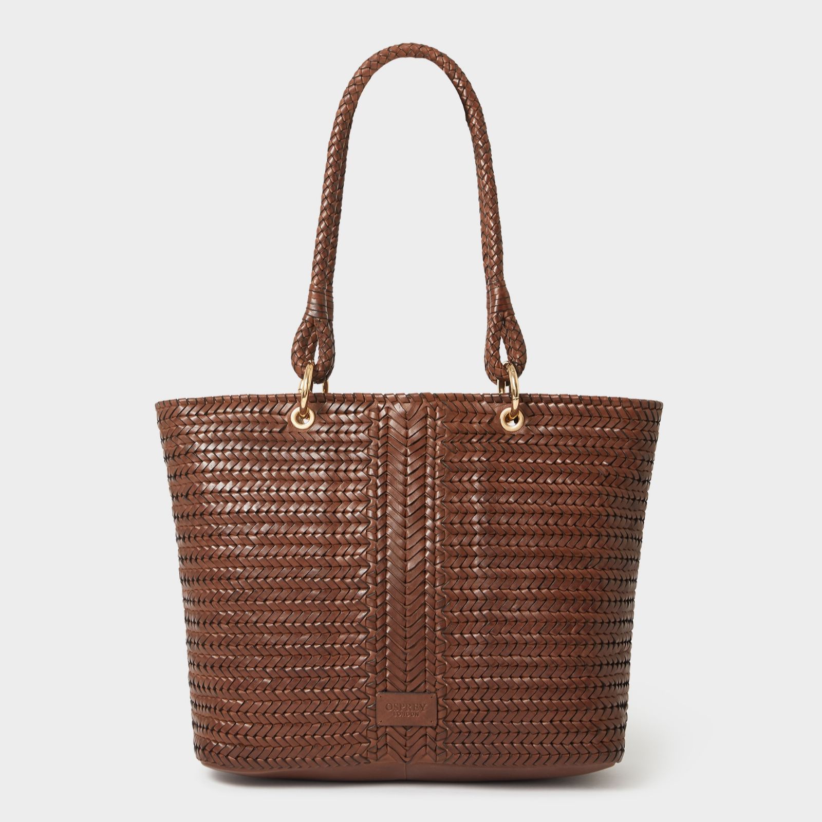 Osprey London The Cross Woven Tote Bag
