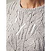 Wynne Collection Easy Elegance Sequin Sweater, 3 of 4