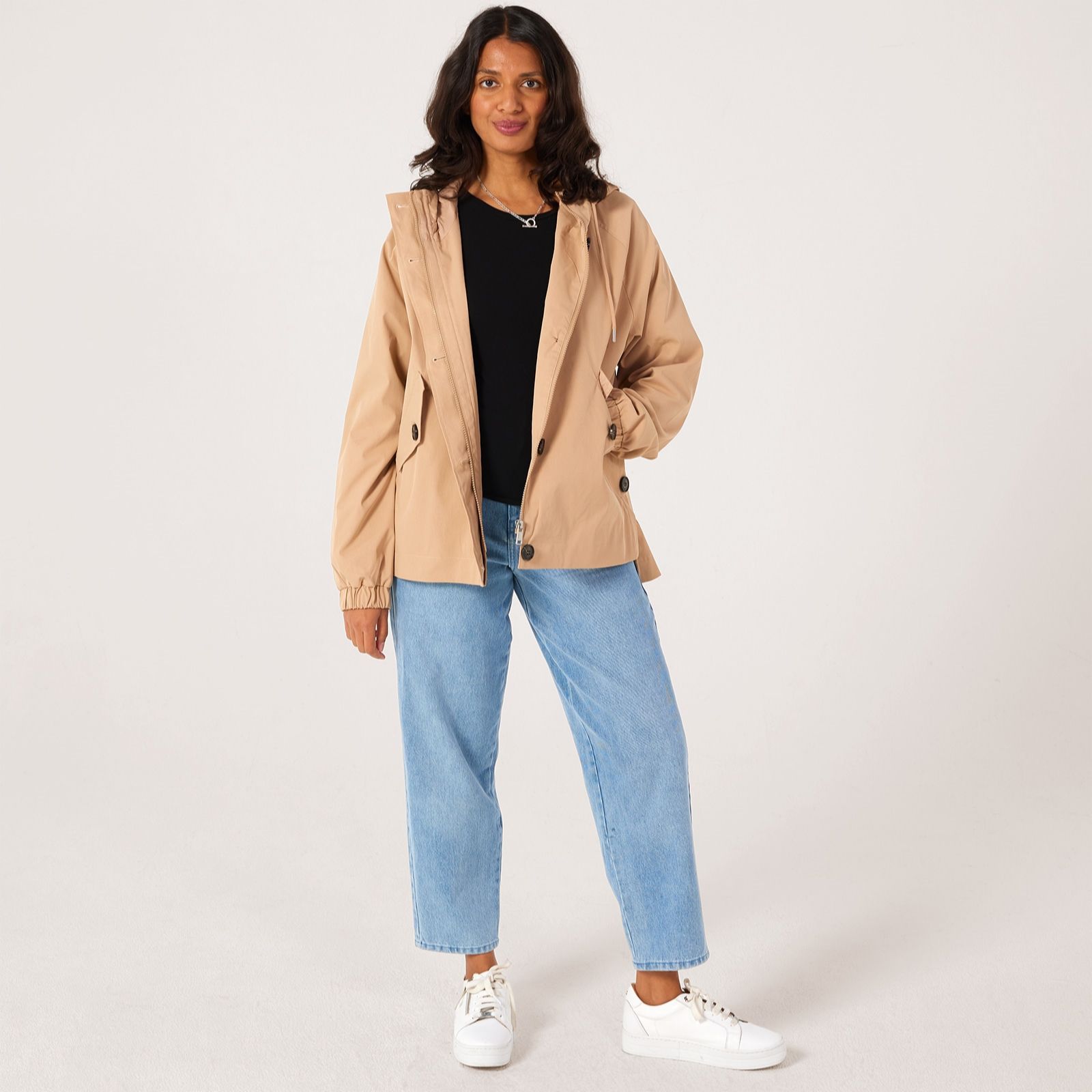 Only Noa Hooded Trench Coat