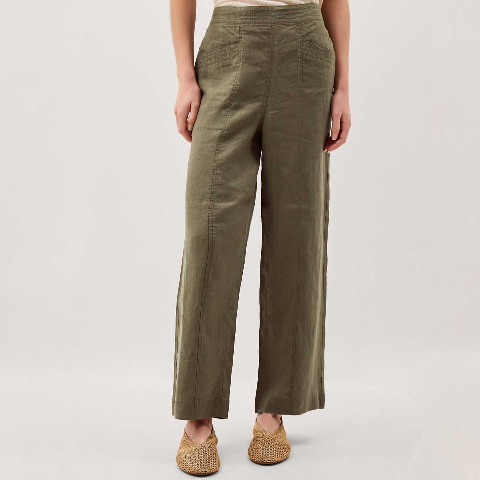 Monsoon ~Lucy Linen Trousers Short