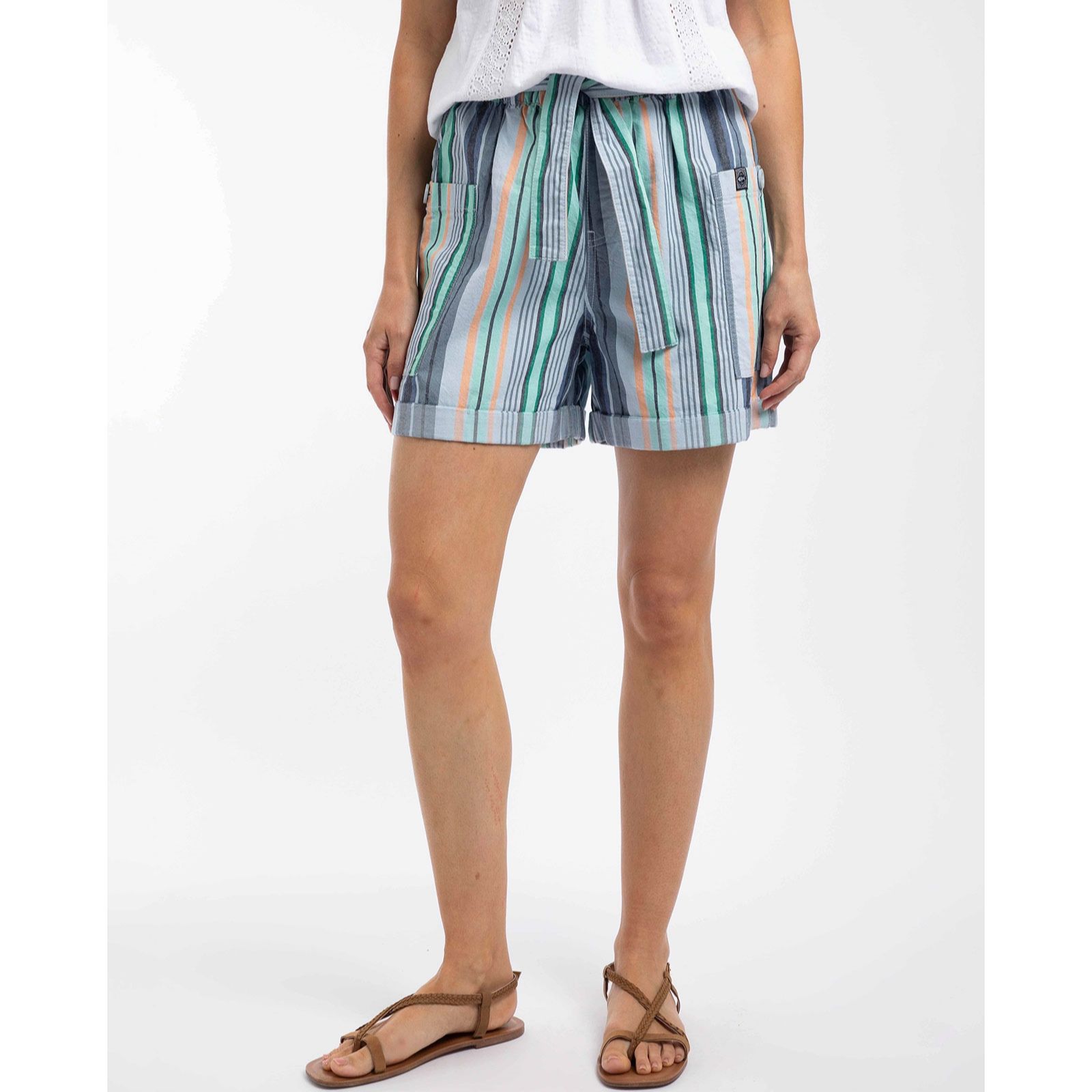 Weird Fish Wilder Striped Summer Shorts