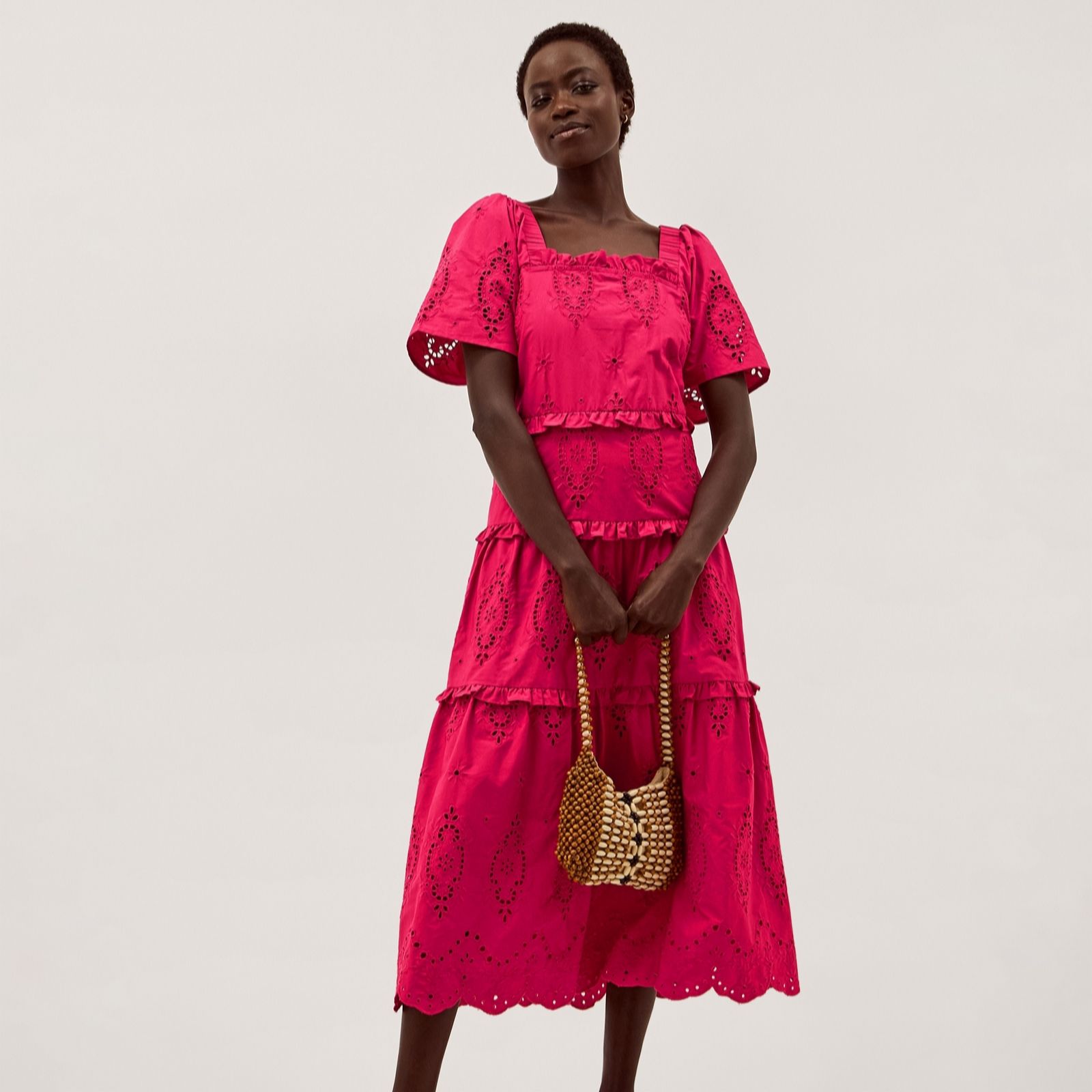 Monsoon Brooke Cutwork Dress