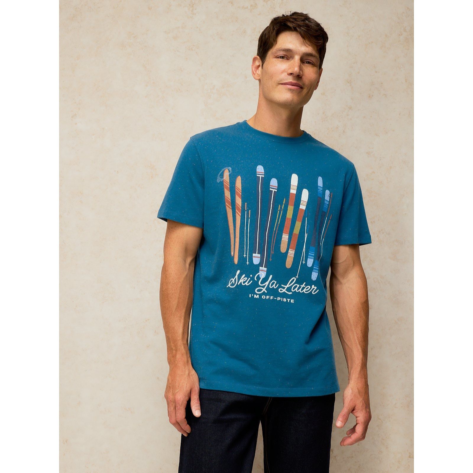 White Stuff Mens Abersoch Graphic Tee