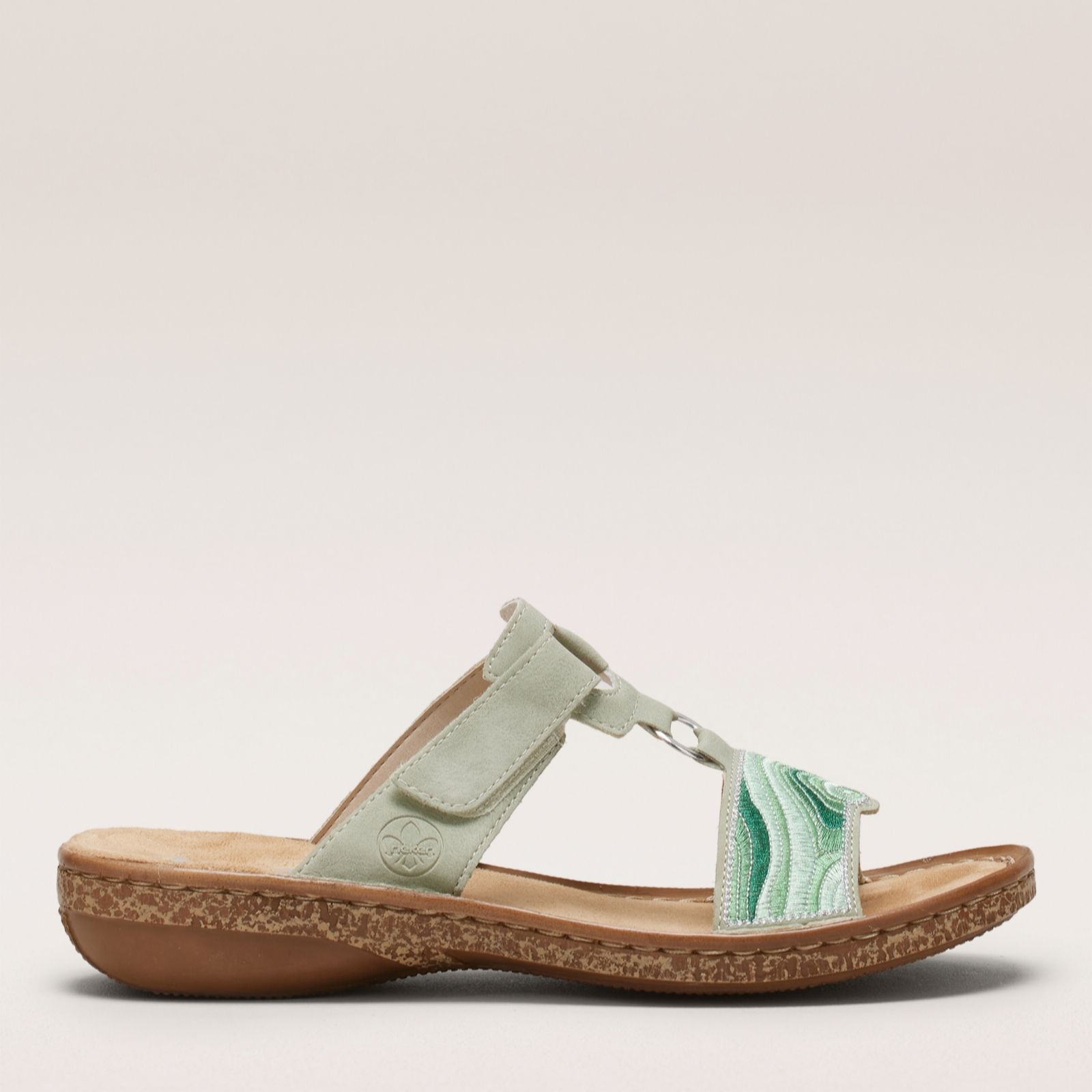 Outlet Rieker Beaded Circle Detail Sandal