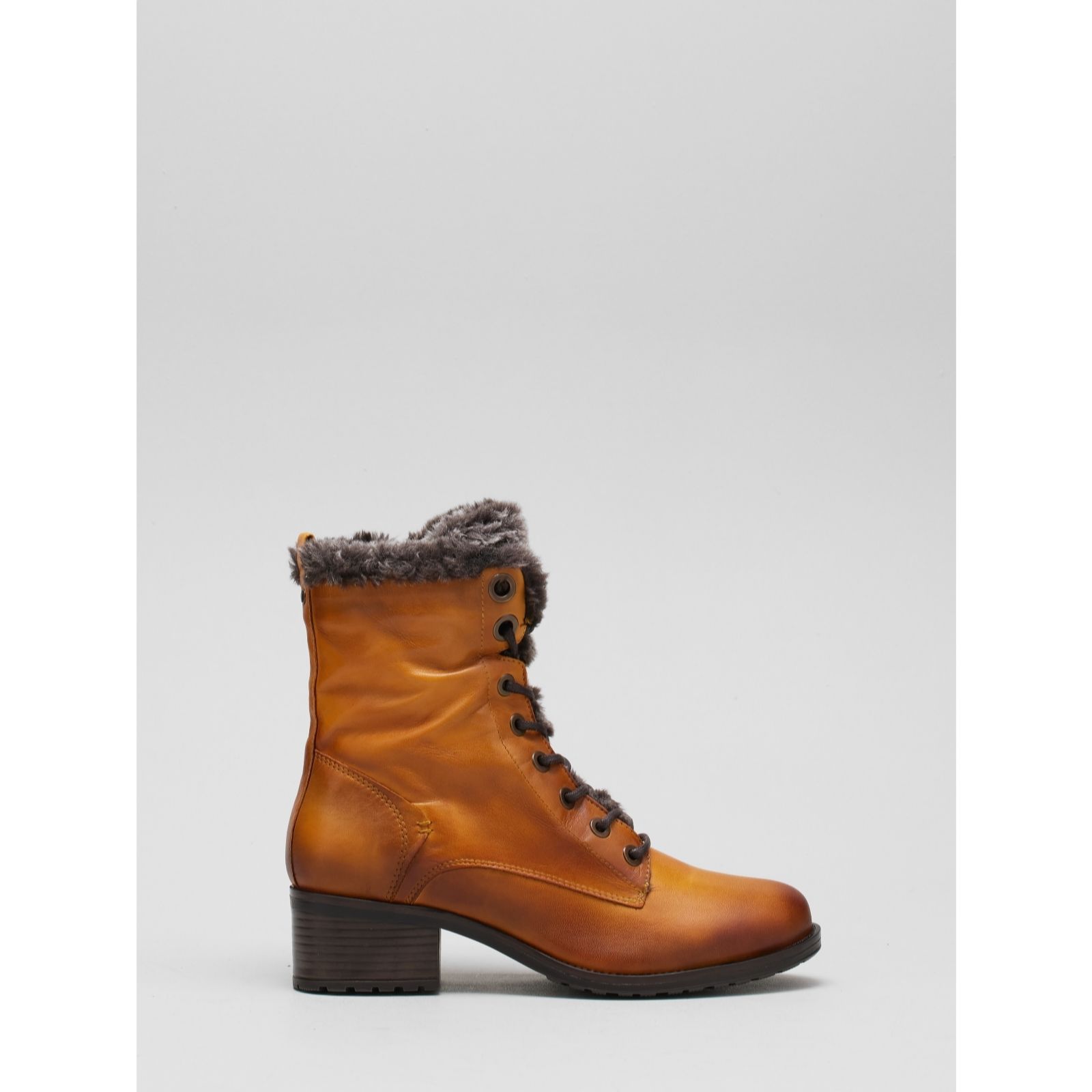 Outlet Moda in Pelle Alpinne Lace up Boot