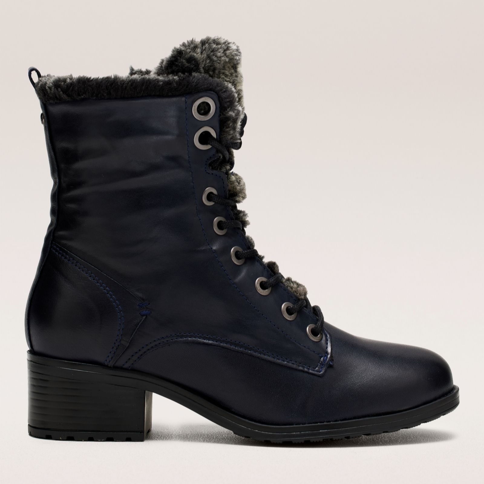 Outlet Moda in Pelle Alpinne Lace up Boot