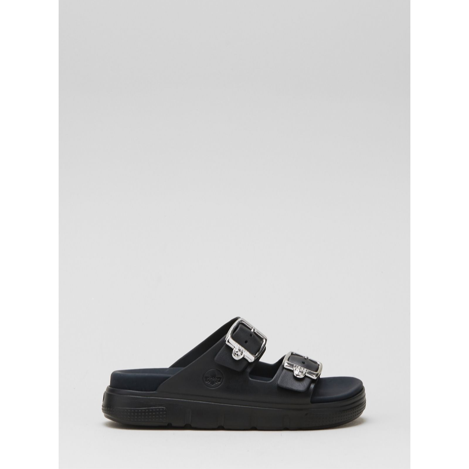 Outlet Rieker Double Strap Slide Sandal
