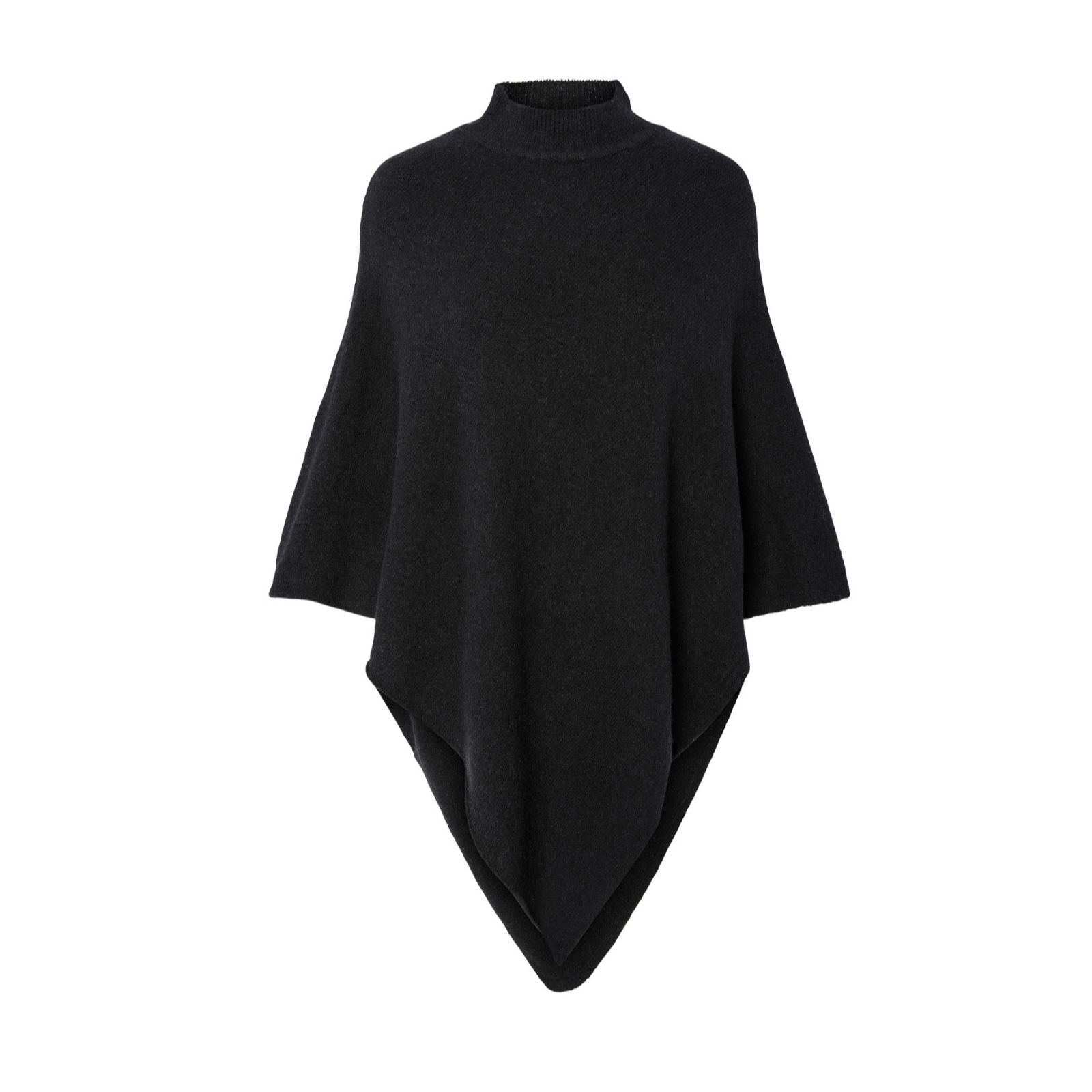 Pieces Fortuna High Neck Poncho