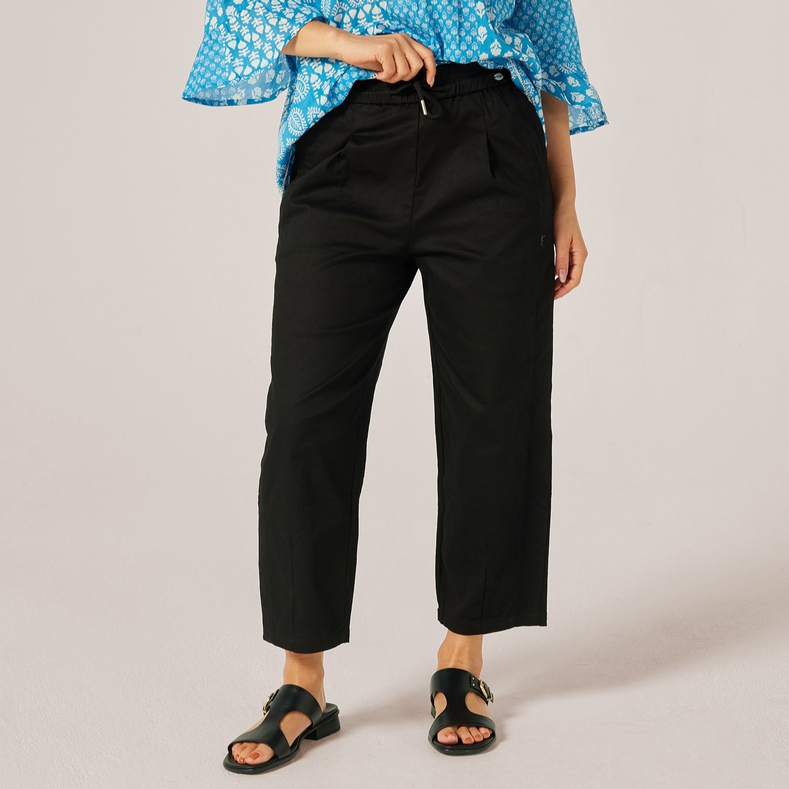 Izabel London Elasticated Waist Trouser