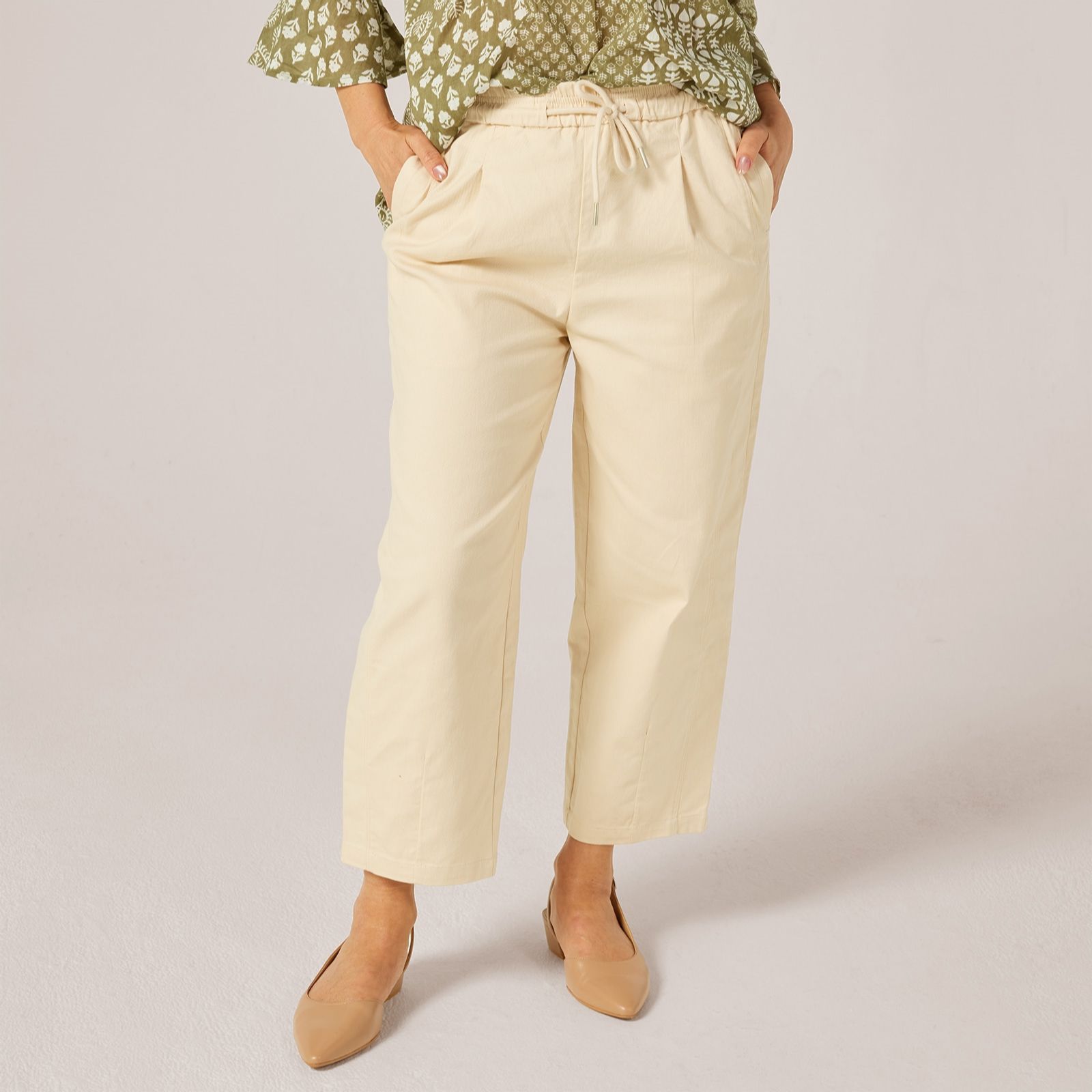 Izabel London Elasticated Waist Trouser