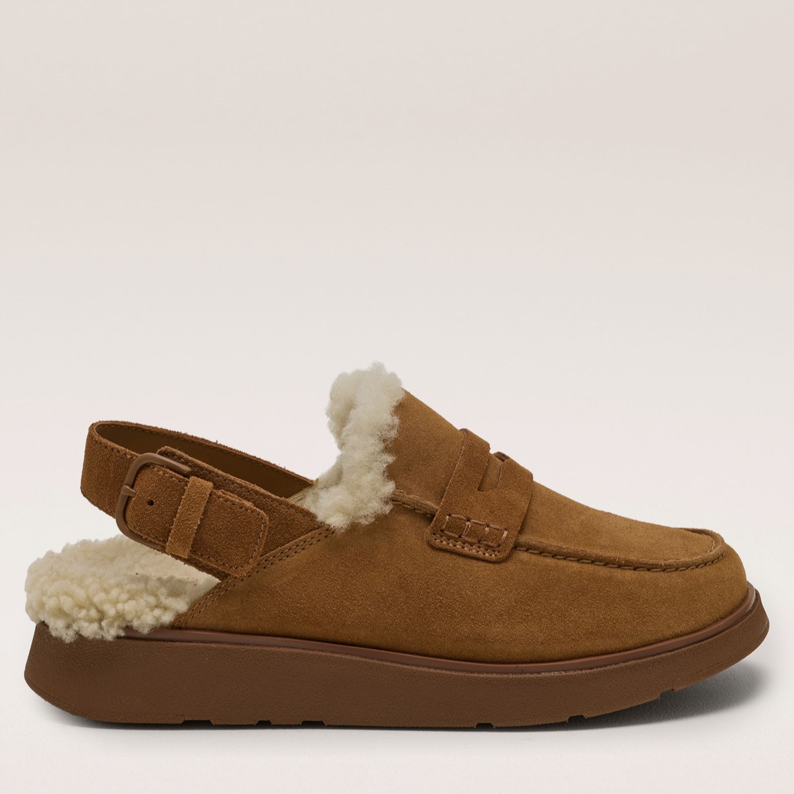 FitFlop Gen-FF Suede Shearling Loafer