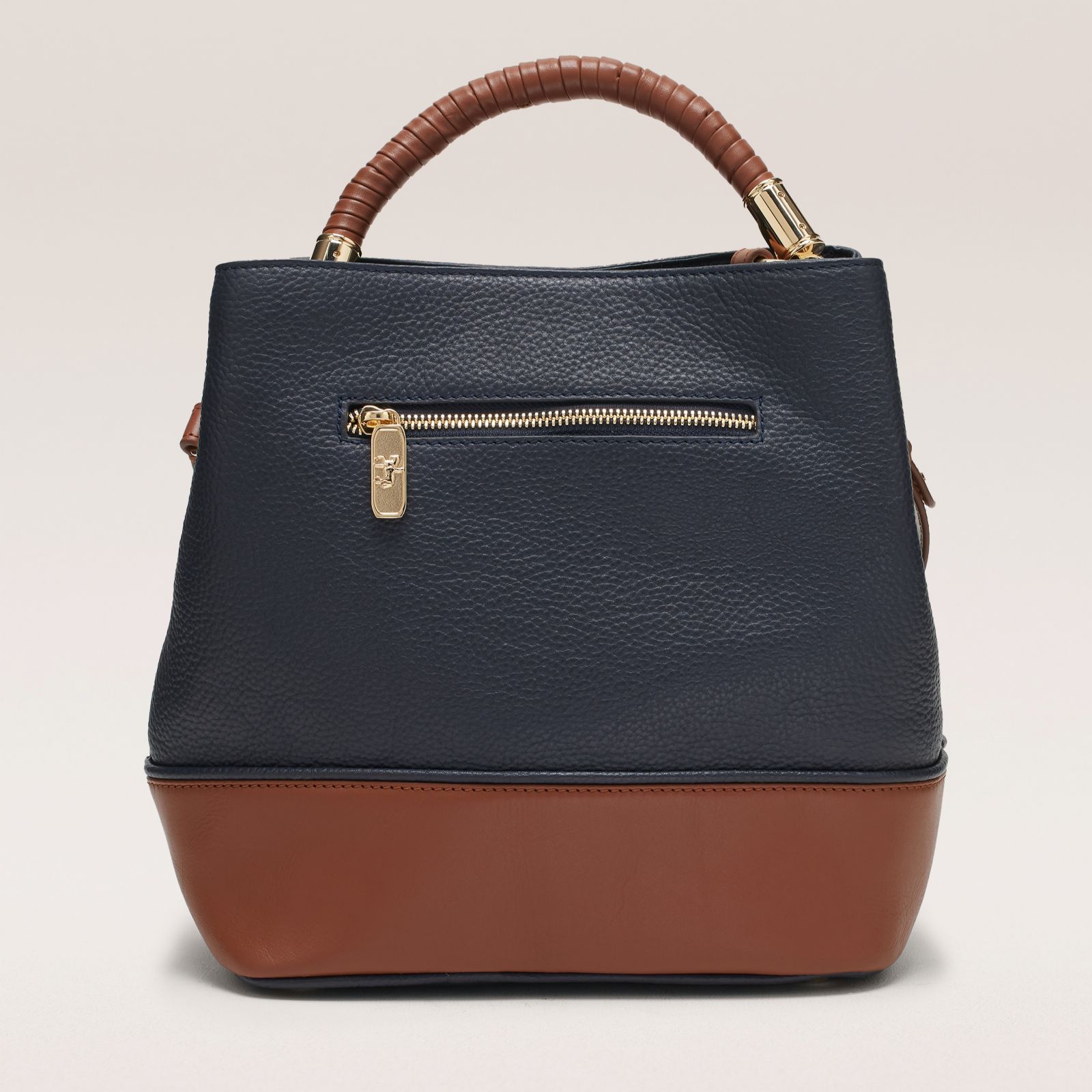 Paul Costelloe Dressage Convertible Leather Bucket Bag