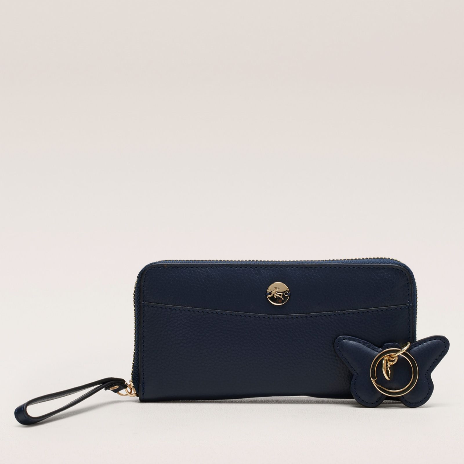 Ashwood Boxed Leather Purse and Keyring Gift Set