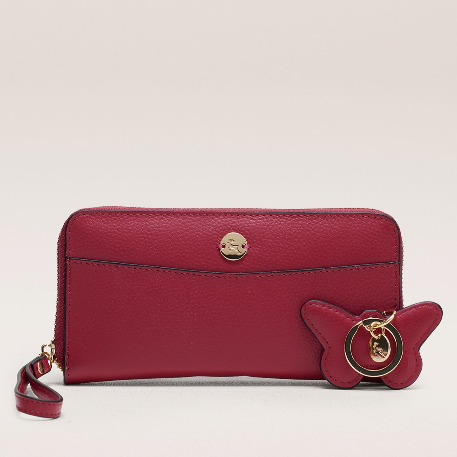 Ashwood Boxed Leather Purse and Keyring Gift Set