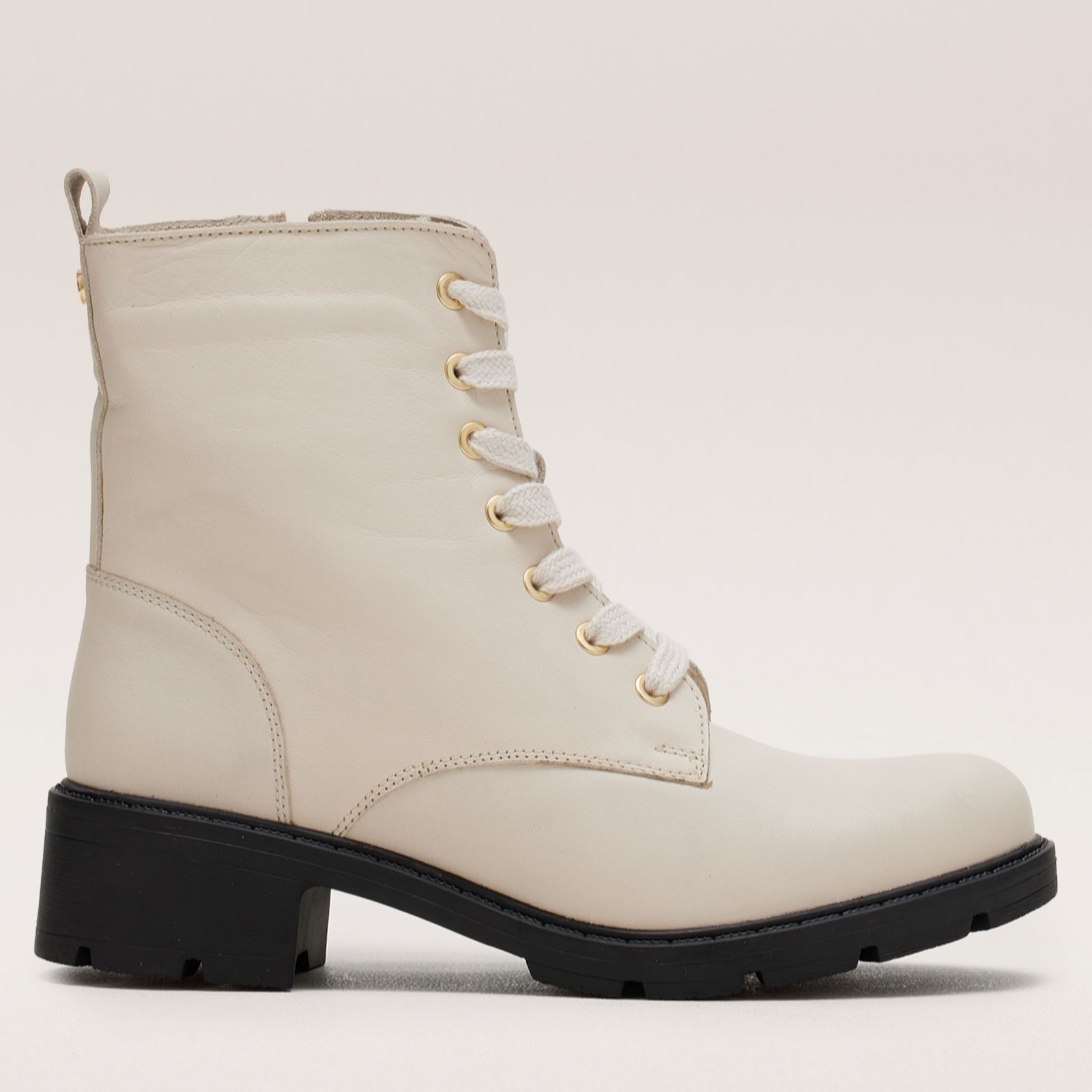 Outlet Adesso Liza Leather Diamonte Tongue Boot