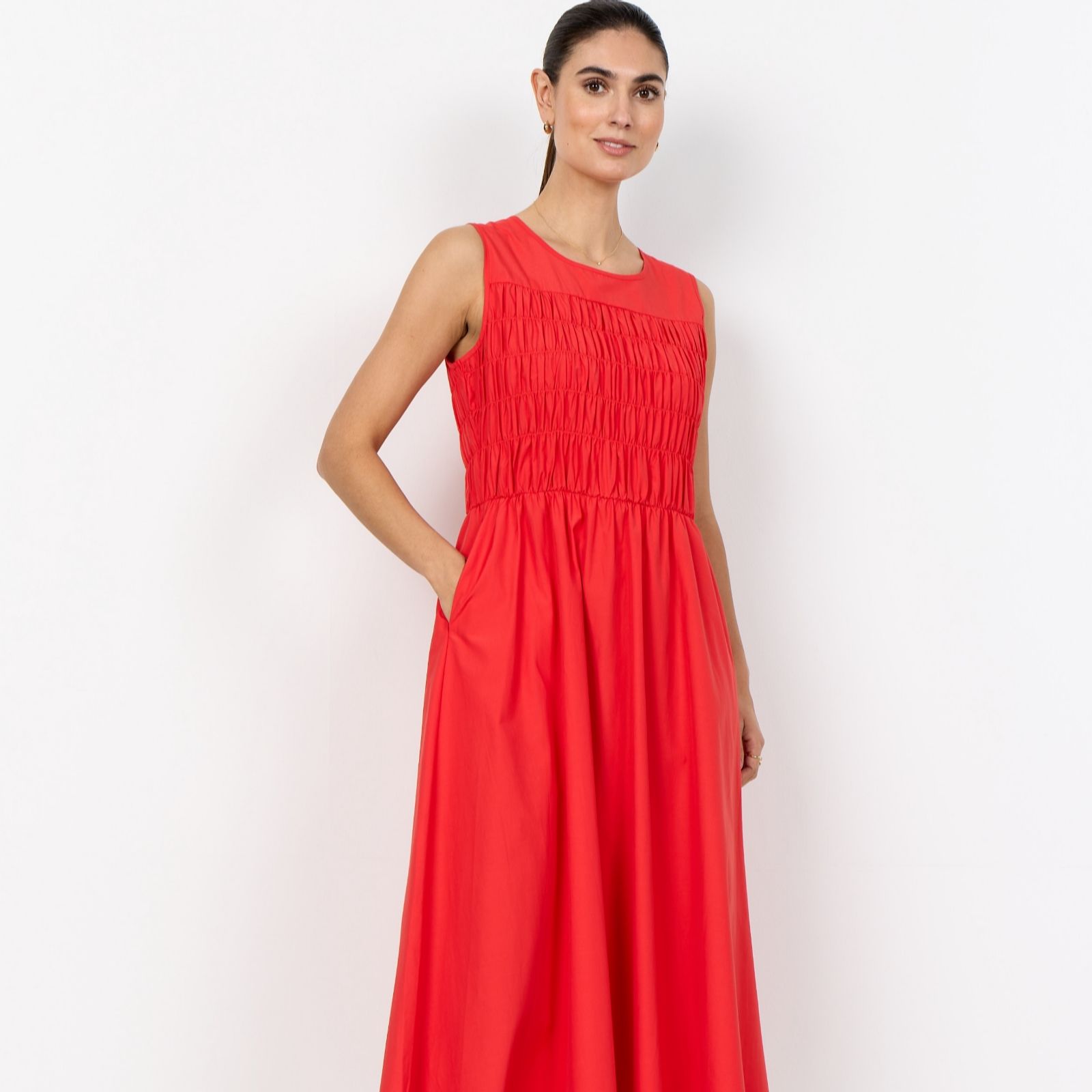 SOYACONCEPT Netti Shirred Detail Dress