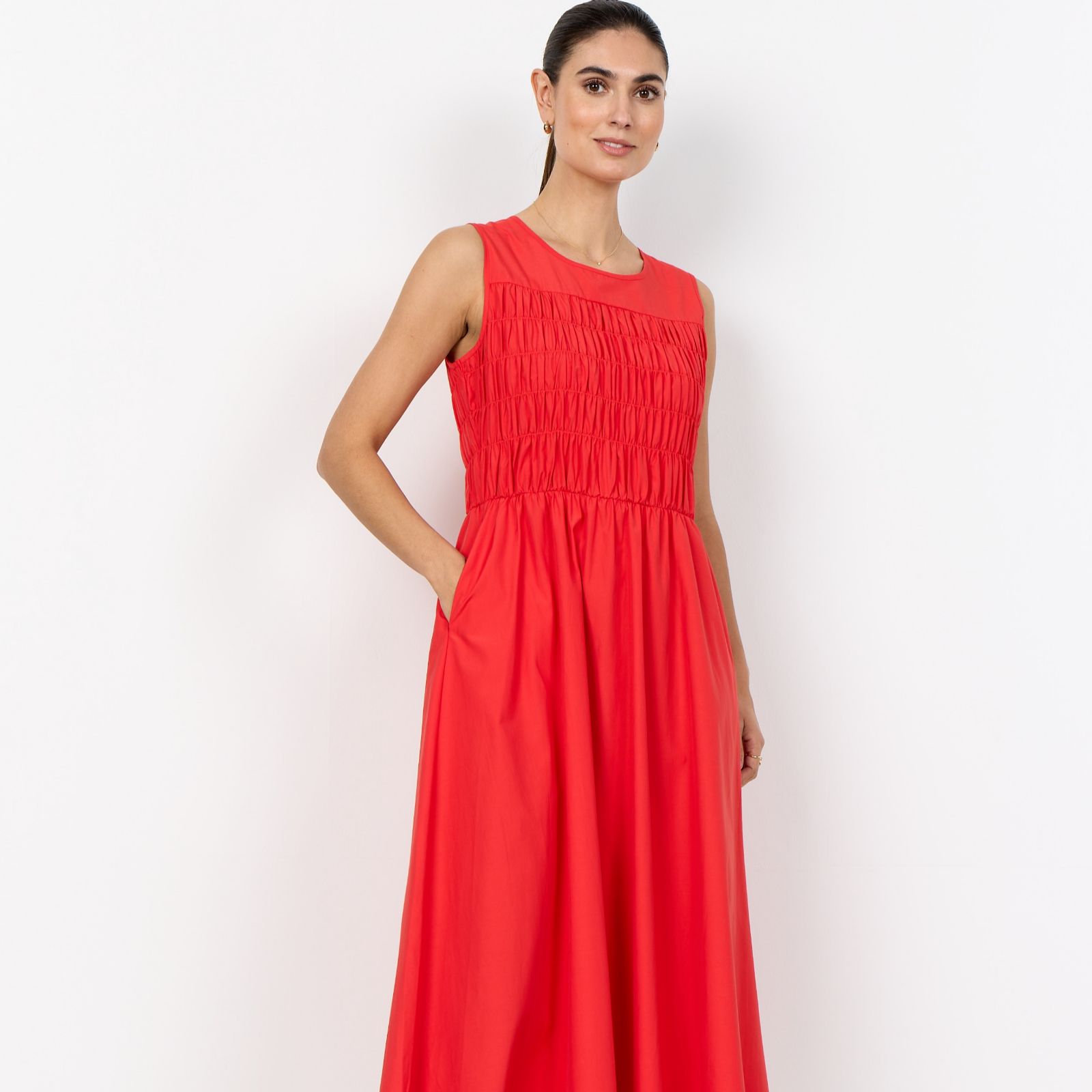 SOYACONCEPT Netti Shirred Detail Dress