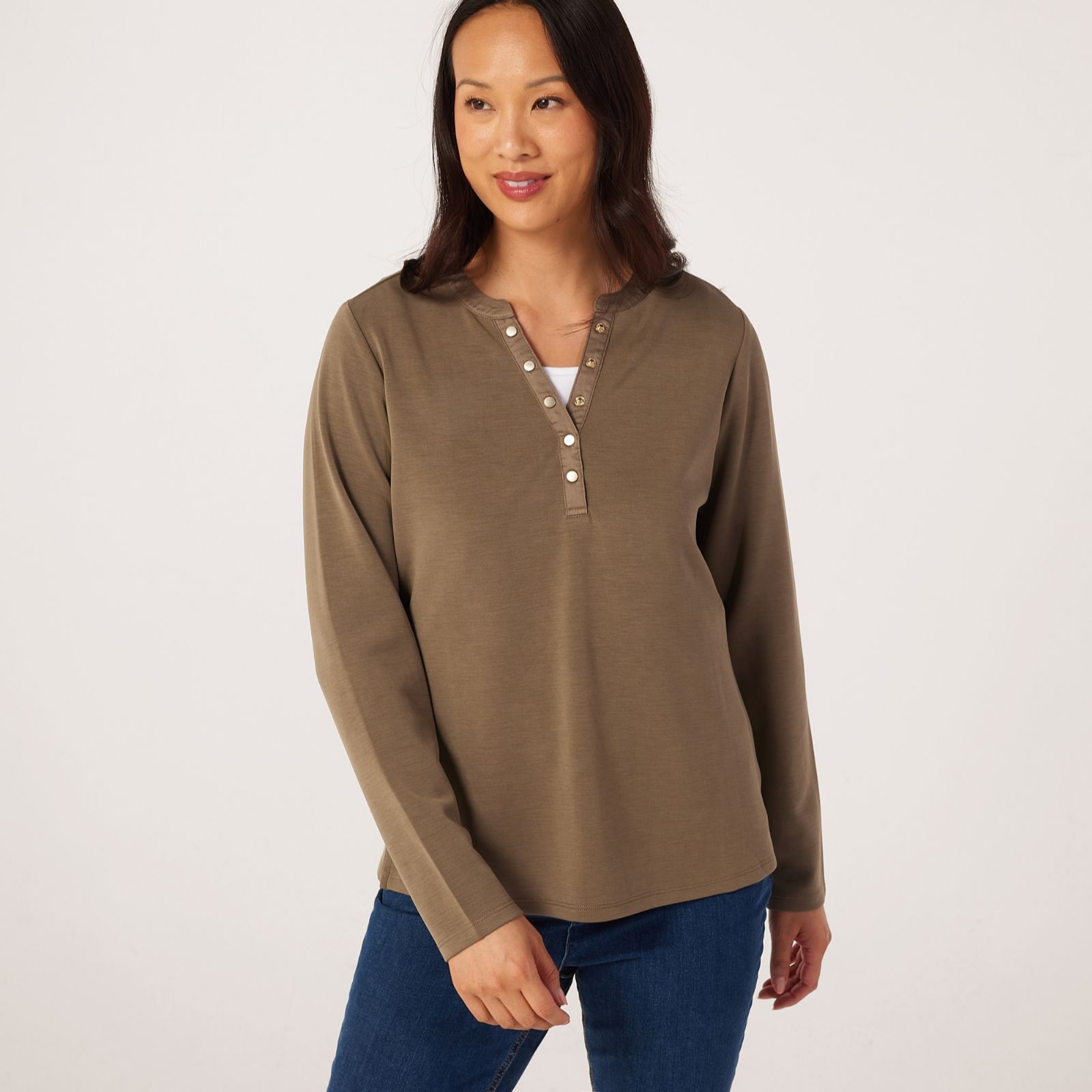 Ruth Langsford Satin Trim Top
