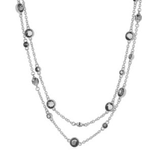 Kim & Co Gem Cut Multistation Necklace