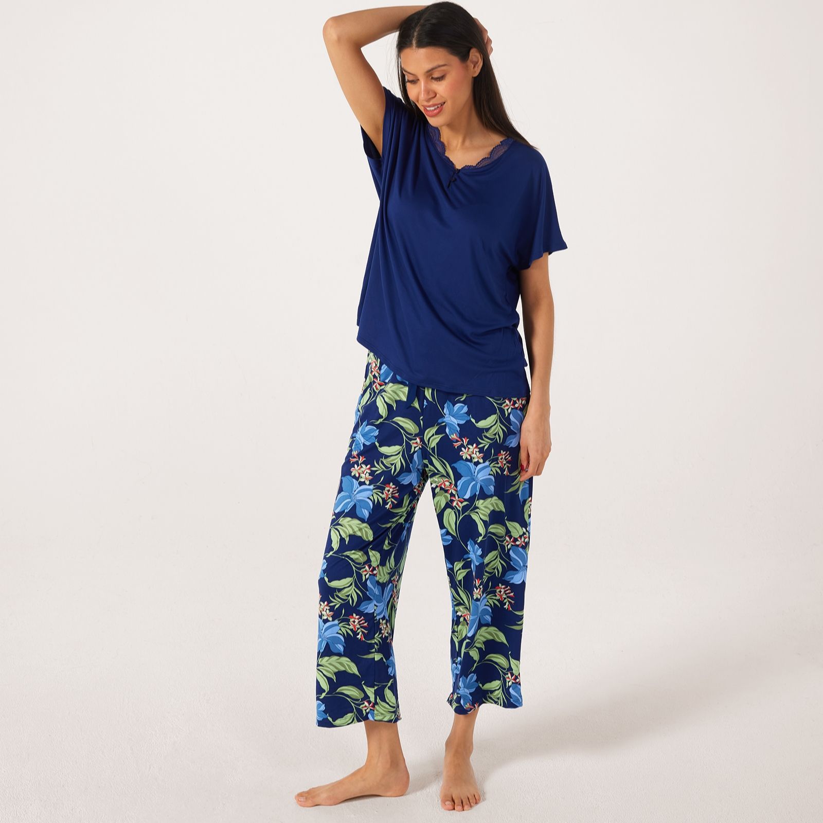 Carole Hochman Crop PJ set