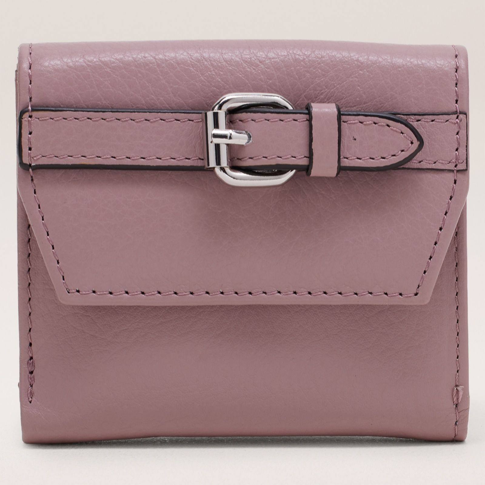 Ashwood Leather Small Purse with Buckle Detail in Box