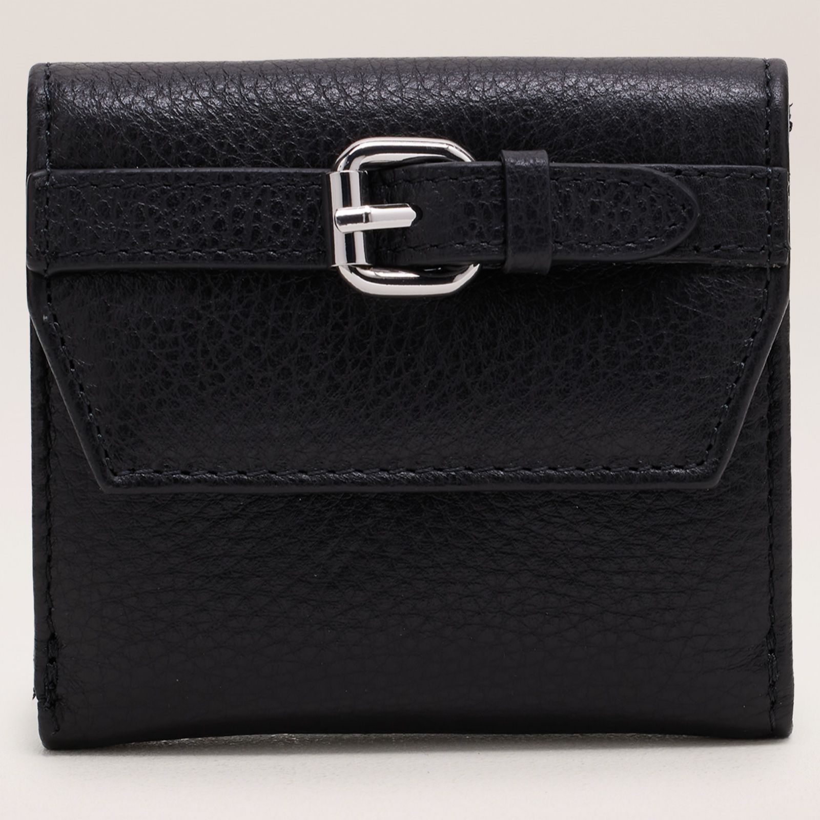 Ashwood Leather Small Purse with Buckle Detail in Box