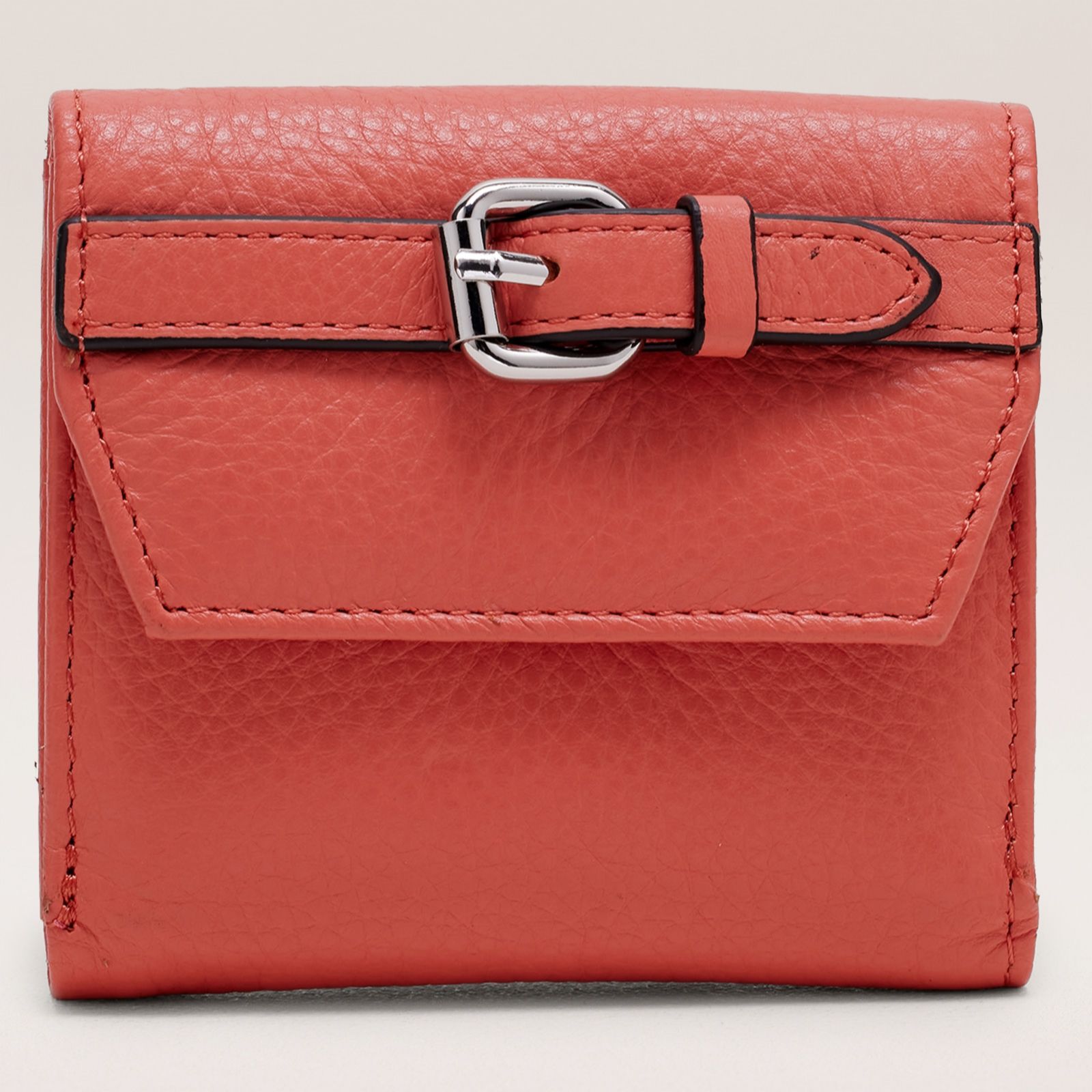 Ashwood Leather Small Purse with Buckle Detail in Box