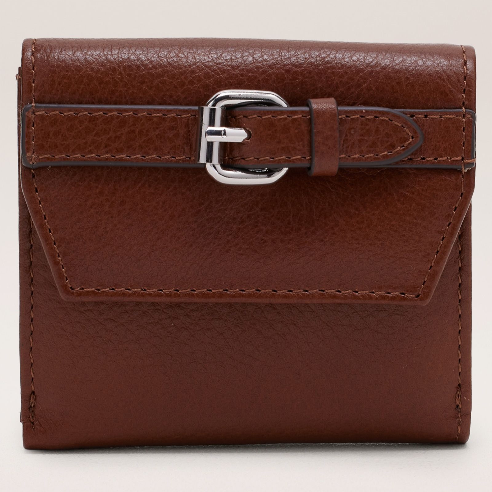 Ashwood Leather Small Purse with Buckle Detail in Box